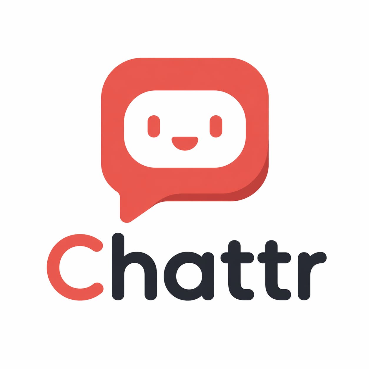 Chattr logo mark and wordmark